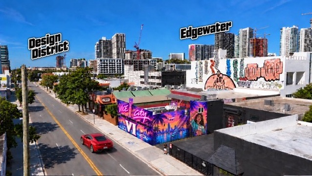 Proposal visualization looking north along N Miami Avenue